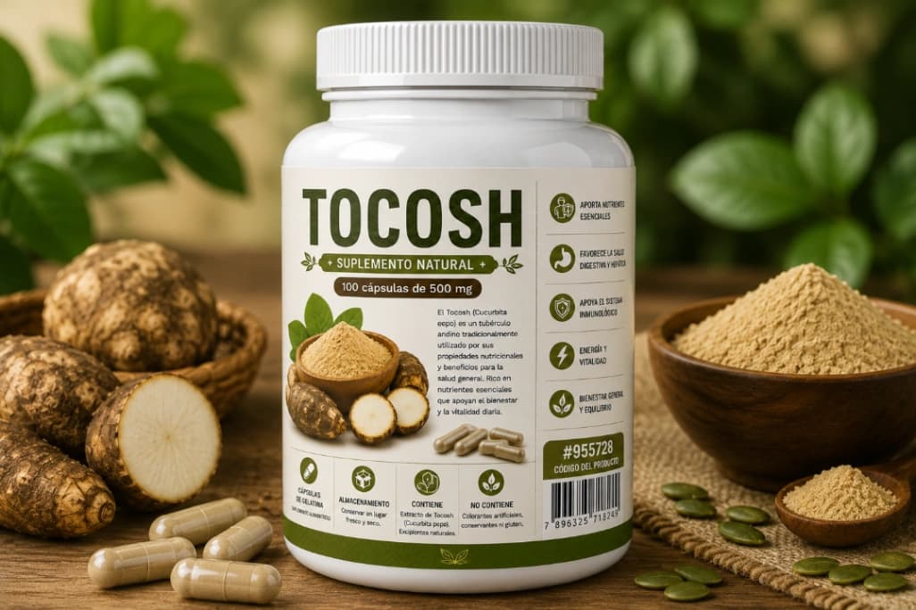Tocosh 100 cápsulas