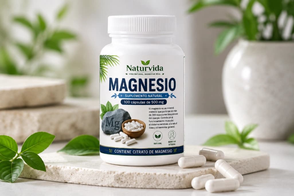 Magnecio 100 cápsulas