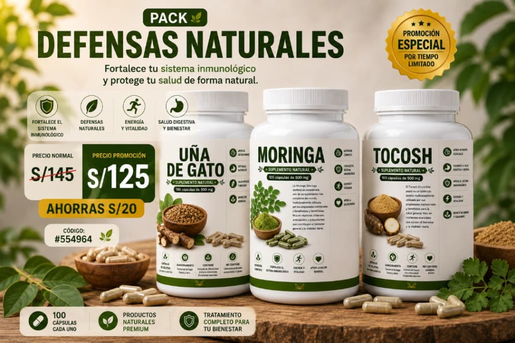 Pack Defensas Naturales