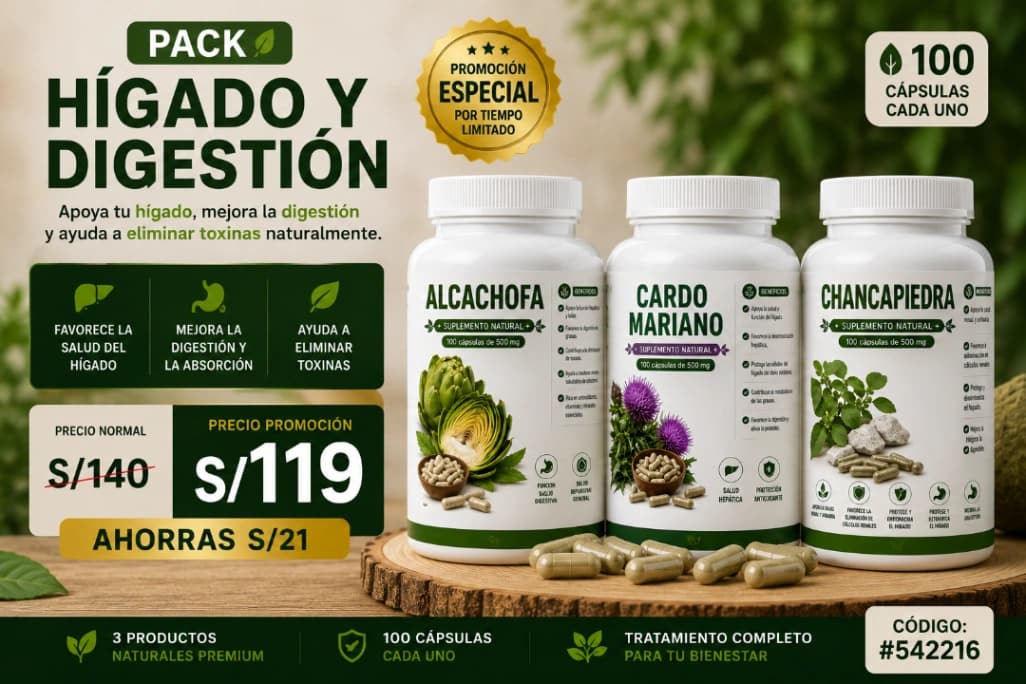Pack Hígado y Digestión